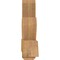 Ekena Millwork Kennewick Rough Sawn Timber Gable Bracket, Western Red Cedar, 96"W x 24"H x 6"D x 6"F, 6/12 Pitch GBW096X24X0606KEN00RWR - alternate 5